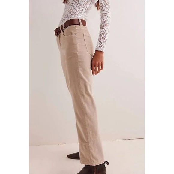 COPY - WE THE FREE Risk Taker High Rise Straight Corduroy Pants Women's Sz 28 N… - Picture 10 of 16